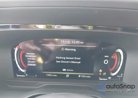 2025 Nissan Pathfinder Platinum Fwd z USA, uszkodzony, nr VIN 5N1DR3DH1SC243158